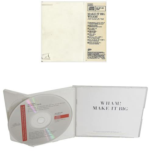 Wham Make It Big - Original Issue Flip Over Case CD album (CDLP) Japanese WHACDMA126330