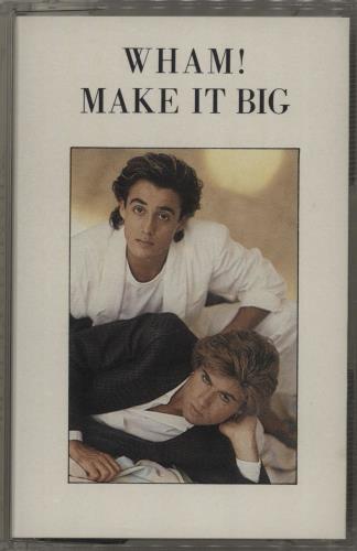 Wham Make It Big cassette album UK WHACLMA684368