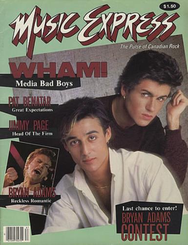 Wham Music Express magazine US WHAMAMU361053