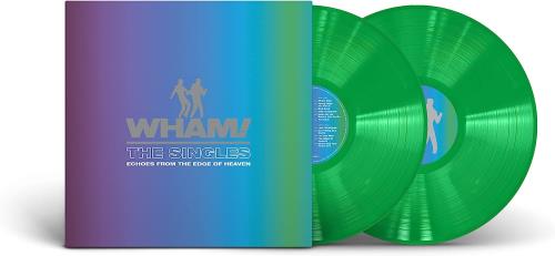 Wham The Singles: Echoes From The Edge Of Heaven - Neon Green Vinyl - Sealed 2-LP vinyl record set (Double LP Album) UK WHA2LTH816163