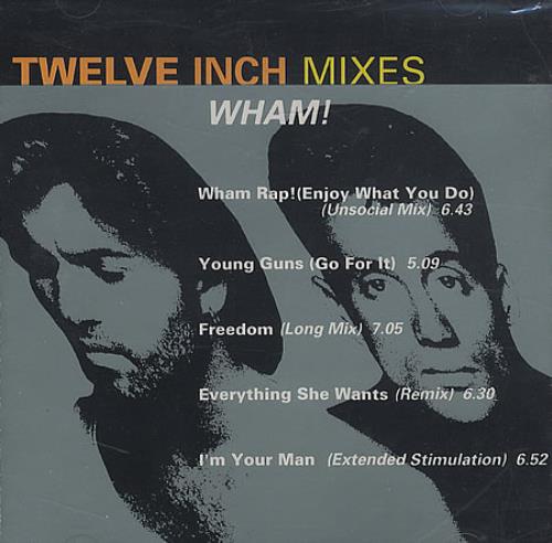 Wham Twelve Inch Mixes CD single (CD5 / 5") UK WHAC5TW156745