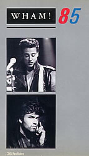 Wham Wham! 85 video (VHS or PAL or NTSC) UK WHAVIWH142463