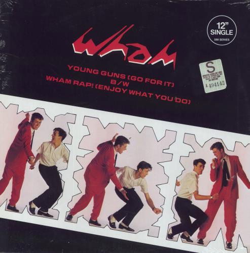 Wham Young Guns (Go For It) - shrink 12" vinyl single (12 inch record / Maxi-single) Canadian WHA12YO831713