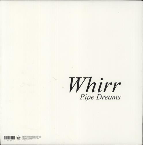 Whirr Pipe Dreams Redux - Green Translucent with Black Swirls Vinyl - VG vinyl LP album (LP record) US 3I4LPPI867788