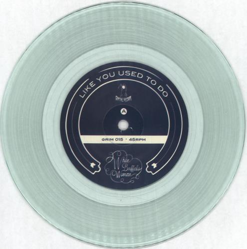 White Buffalo Woman Like You Used To - Clear Vinyl 7" vinyl single (7 inch record / 45) US 04907LI740602