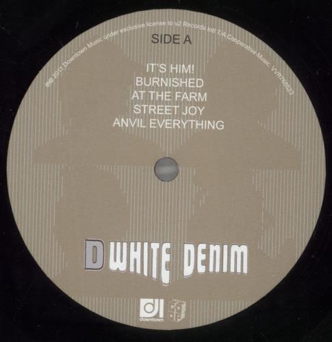 White Denim D vinyl LP album (LP record) UK WDELPD888483