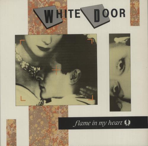 White Door Flame In My Heart 12" vinyl single (12 inch record / Maxi-single) UK WJI12FL682231