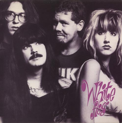 White Flag Don't Give It Away - White Vinyl 7" vinyl single (7 inch record / 45) US WKI07DO871563