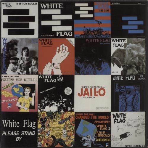 White Flag Thru The Trash, Darkly vinyl LP album (LP record) Spanish WKILPTH863134