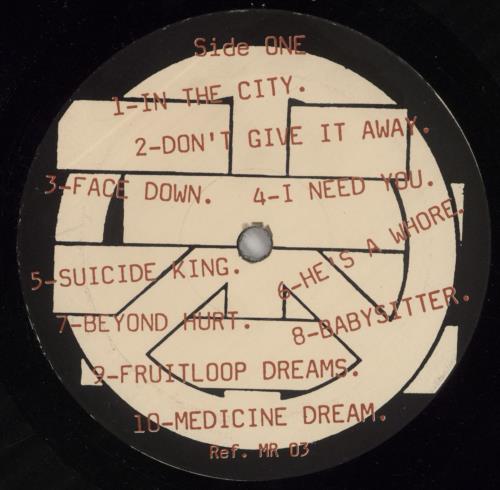 White Flag Thru The Trash, Darkly vinyl LP album (LP record) Spanish WKILPTH863134