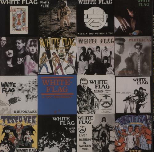White Flag Thru The Trash, Darkly vinyl LP album (LP record) Spanish WKILPTH863134