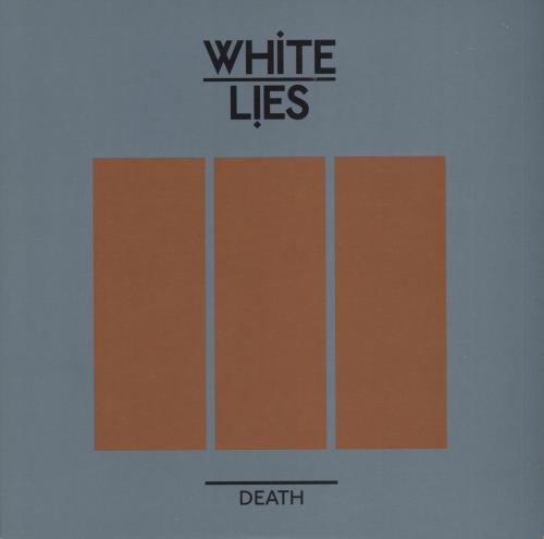 White Lies Death 7" vinyl single (7 inch record / 45) UK WI407DE595333