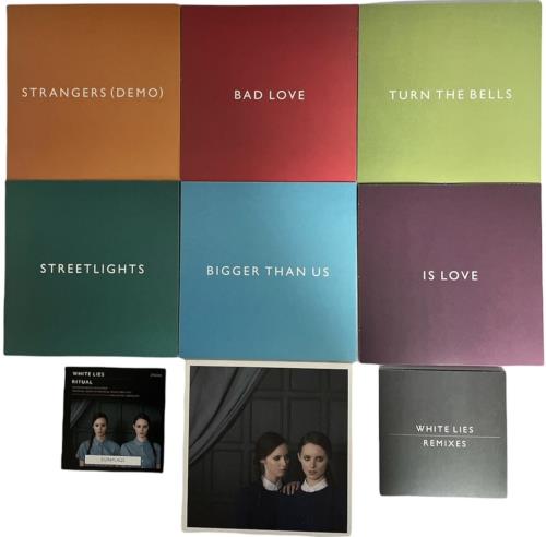 White Lies Ritual 7" single box set UK WI47XRI786259
