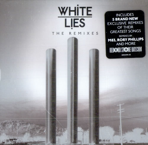 White Lies The Remixes - Record Store Day CD single (CD5 / 5") US WI4C5TH511878