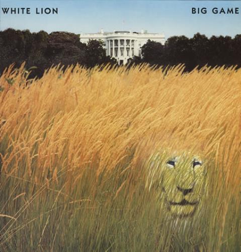 White Lion Big Game vinyl LP album (LP record) UK WHTLPBI276342