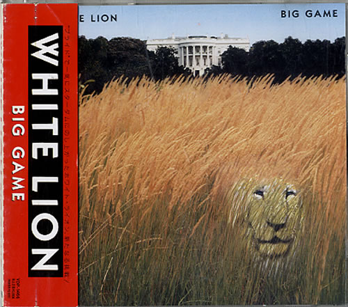 White Lion Big Game CD album (CDLP) Japanese WHTCDBI50383