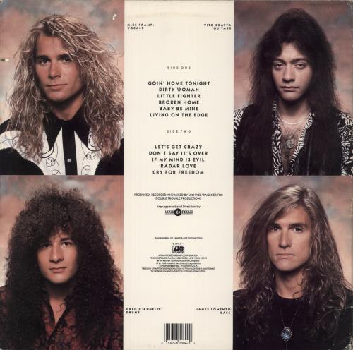 White Lion Big Game vinyl LP album (LP record) US WHTLPBI757063