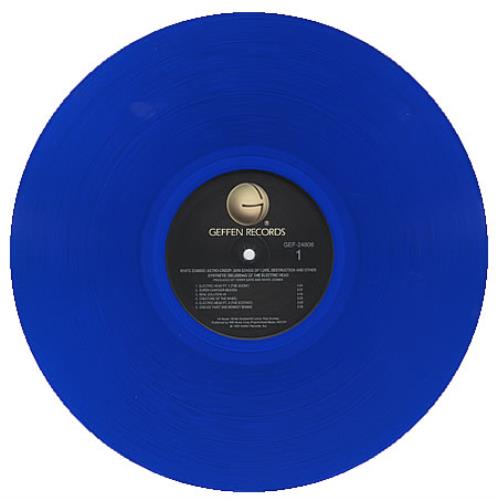 White Zombie Astro-Creep: 2000 - Blue vinyl - Sealed vinyl LP album (LP record) US WHZLPAS383901