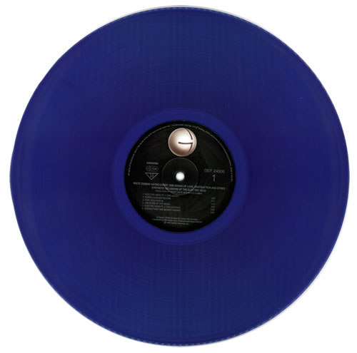 White Zombie Astro-Creep:2000 - Blue Vinyl vinyl LP album (LP record) UK WHZLPAS573403