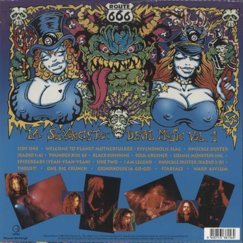 White Zombie La Sexorcisto: Devil Music Vol. 1 - 180gm vinyl LP album (LP record) UK WHZLPLA801162