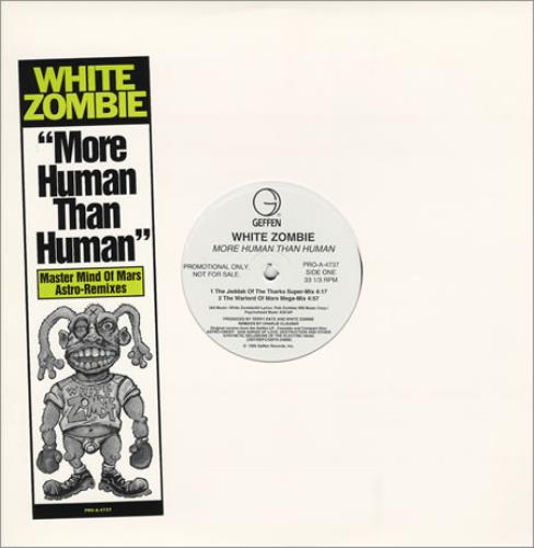 White Zombie More Human Than Human - Remixes 12" vinyl single (12 inch record / Maxi-single) US WHZ12MO69207