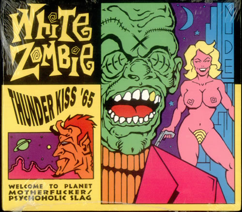 White Zombie Thunder Kiss 65 - Sealed CD single (CD5 / 5") US WHZC5TH69191