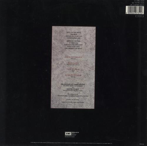 Whitesnake 1987 [Nineteen Eighty-Seven] vinyl LP album (LP record) UK WHILPNI398745