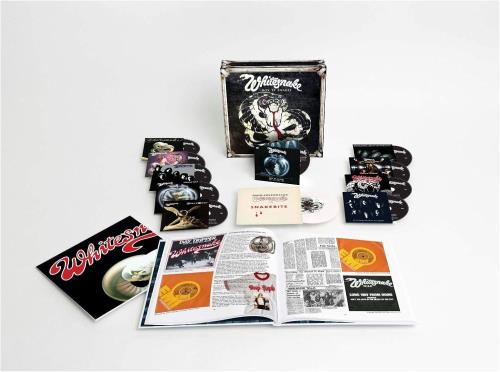 Whitesnake Box 'O' Snakes [The Sunburst Years 1978-1982] CD Album Box Set UK WHIDXBO695542