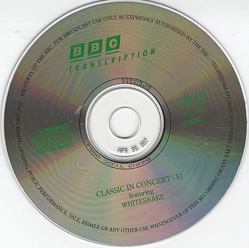 Whitesnake Classic In Concert 51 CD album (CDLP) UK WHICDCL367712