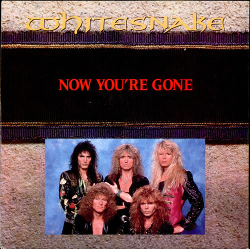 Whitesnake Now You're Gone (Remix) 7" vinyl single (7 inch record / 45) UK WHI07NO502455