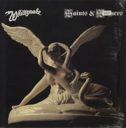 Whitesnake Saints & Sinners vinyl LP album (LP record) UK WHILPSA868875