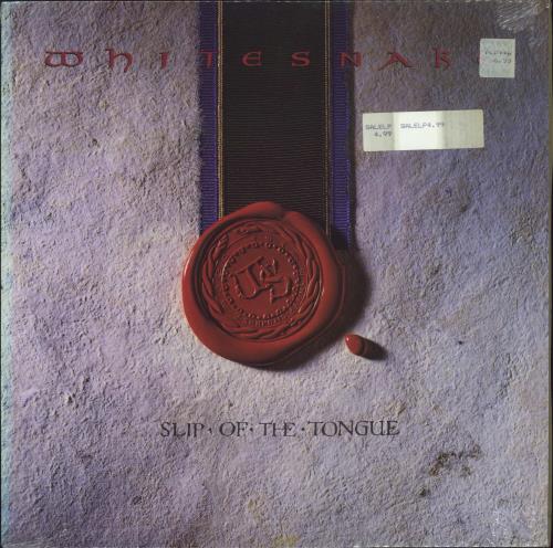 Whitesnake Slip Of The Tongue - Shrink vinyl LP album (LP record) UK WHILPSL868505