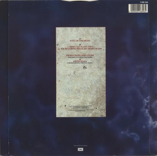 Whitesnake Still Of The Night 12" vinyl single (12 inch record / Maxi-single) UK WHI12ST168212