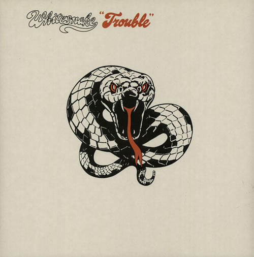 Whitesnake Trouble vinyl LP album (LP record) Dutch WHILPTR577268