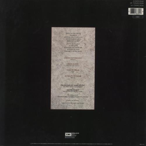 Whitesnake Whitesnake vinyl LP album (LP record) UK WHILPWH214433