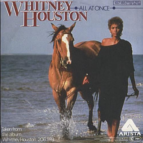 Whitney Houston All At One - Horse Slv 7" vinyl single (7 inch record / 45) German HOU07AL24099