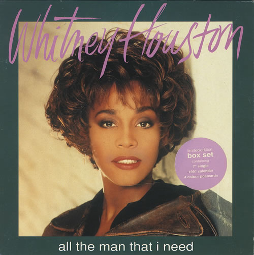 Whitney Houston All The Man That I Need - Envelope Pack 7" vinyl single (7 inch record / 45) UK HOU07AL17986