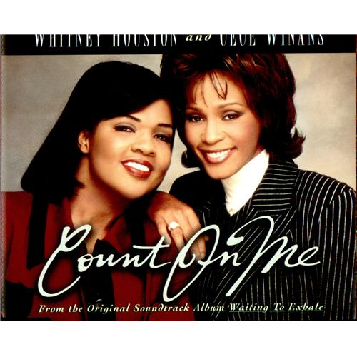 Whitney Houston Count On Me CD single (CD5 / 5") German HOUC5CO60222