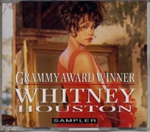 Whitney Houston Grammy Award Winner CD single (CD5 / 5") UK HOUC5GR145615