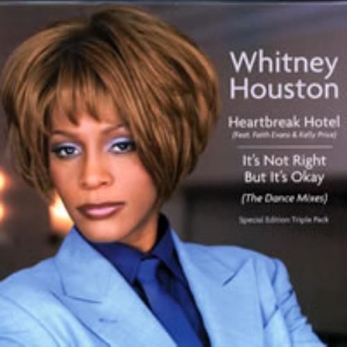 Whitney Houston Heartbreak Hotel/It's Not Right But It's Okay 12" vinyl single (12 inch record / Maxi-single) US HOU12HE193943