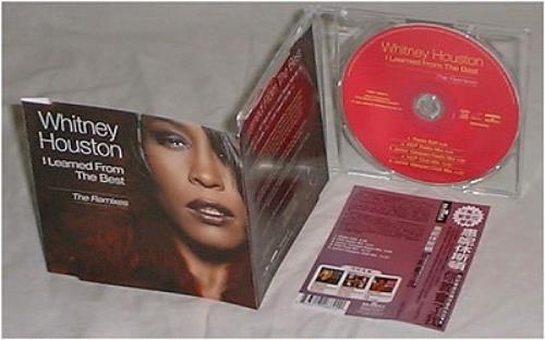 Whitney Houston I Learned From The Best CD single (CD5 / 5") Taiwanese HOUC5IL152112