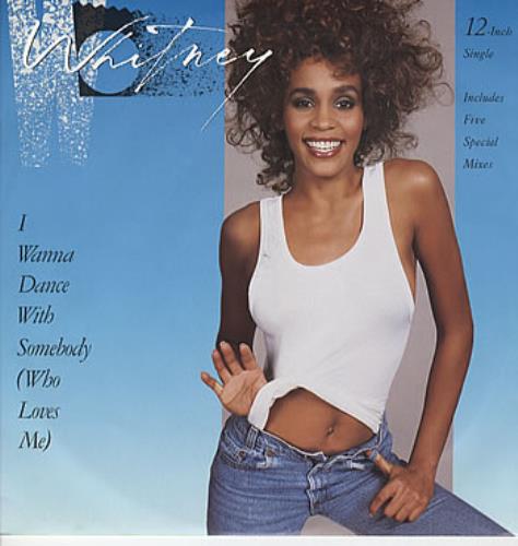 Whitney Houston I Wanna Dance With Somebody 12" vinyl single (12 inch record / Maxi-single) Australian HOU12IW310192