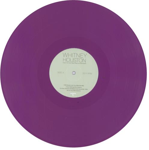 Whitney Houston I Wish You Love: More From The Bodyguard - Purple Vinyl 2-LP vinyl record set (Double LP Album) UK HOU2LIW831685