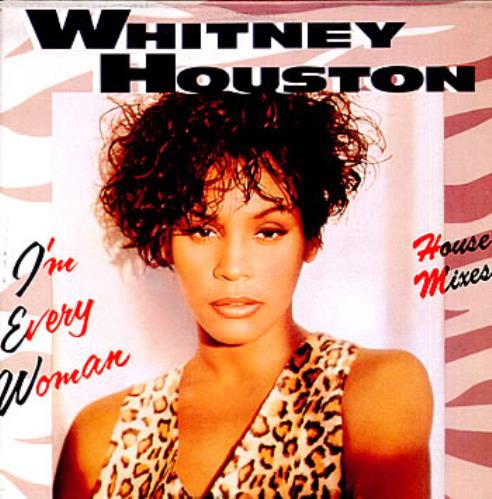 Whitney Houston I'm Every Woman - House Mixes 12" vinyl single (12 inch record / Maxi-single) Colombian HOU12IM288655