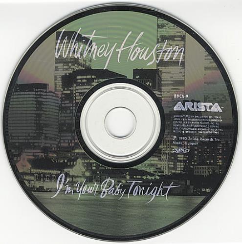 Whitney Houston I'm Your Baby Tonight CD album (CDLP) Japanese HOUCDIM401825