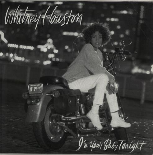 Whitney Houston I'm Your Baby Tonight vinyl LP album (LP record) German HOULPIM552039