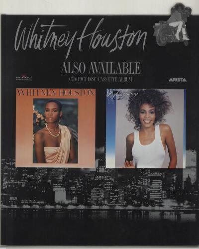 Whitney Houston I'm Your Baby Tonight display UK HOUDIIM681631