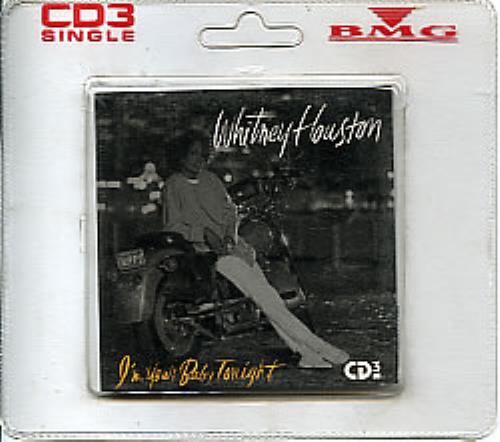 Whitney Houston I'm Your Baby Tonight 3" CD single (CD3) European HOUC3IM76961