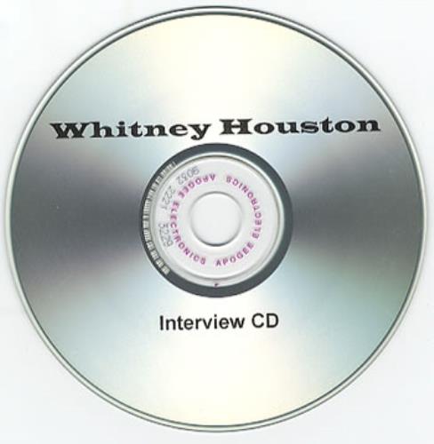 Whitney Houston Interview Cd CD-R acetate UK HOUCRIN135383