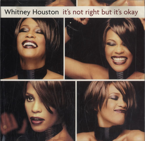 Whitney Houston It's Not Right - 5 Trk CD single (CD5 / 5") US HOUC5IT139312